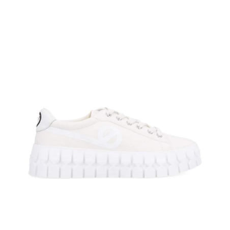 play sneaker canvas nappa white white