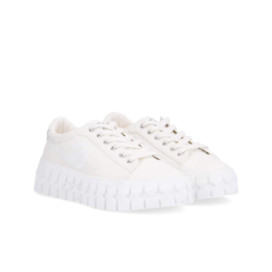 play sneaker canvas nappa white white